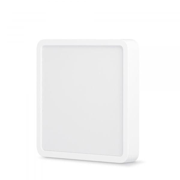LED Светильник накладной квадрат VIDEX 18W 5000K White
