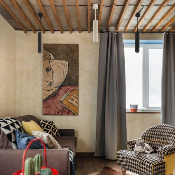 LED светильник подвесной накладной VIDEX 10W 4100K белый