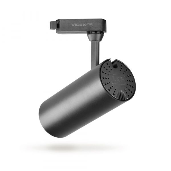 LED светильник трековый VIDEX 20W 4100K черный