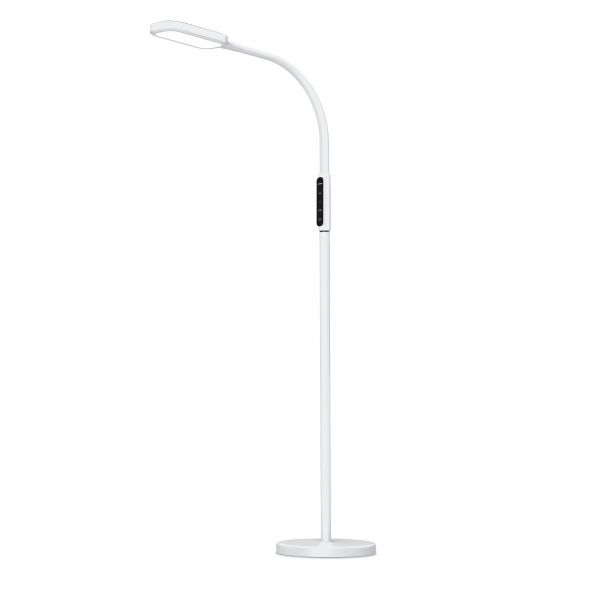 LED торшер белый VIDEX TF07W 14W 3000-5500K