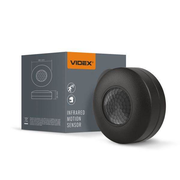 Датчик руху та освітленості VIDEX VL-SPC12B 220V 1200W інфрачервоний