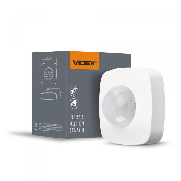 Датчик руху та освітленості VIDEX VL-SPC24W 220V 1200W інфрачервоний