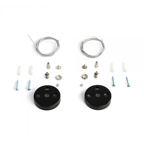 Комплект для підвісного монтажу лінійного світильника VIDEX BNL02 Black