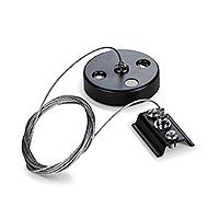 Набор для подвесного монтажа для шинопровода VIDEX черный.