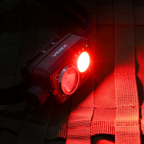 Налобный светодиодный фонарик VIDEX VLF-H189 600Lm 5000K