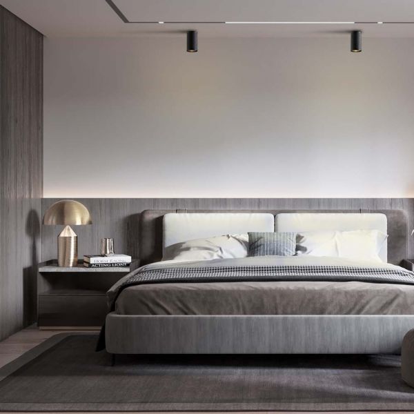 Светильник VIDEX под лампу GU10 SPF02A накладная черная призма