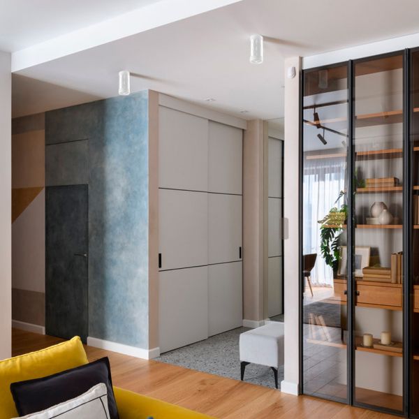 Светильник VIDEX под лампу GU10 SPF03A накладной белый + серебристая