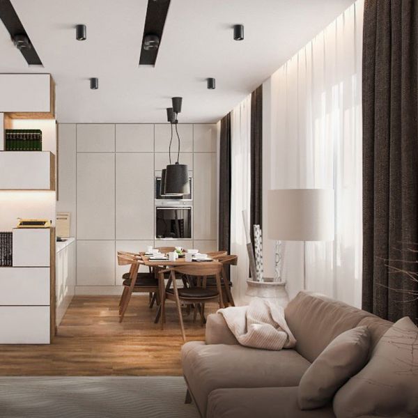 Світильник VIDEX під лампу GU10 SPF04A накладний чорний + чорна пряма лінія