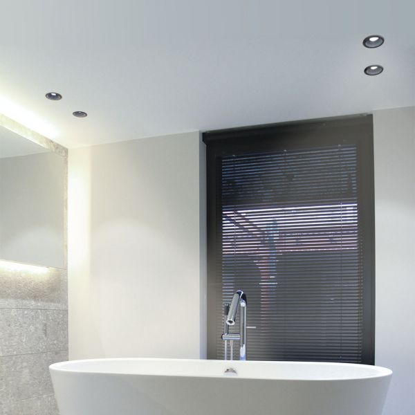 Світильник VIDEX під лампу GU10 врізний Круглий Чорний VL-SPF09R-B