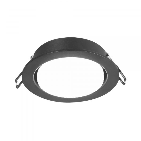 Світильник VIDEX під лампу GX53 врізний Чорний (VL-SPF27R-B)