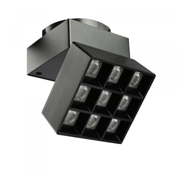 Светильник МАГНИТНЫЙ трековый VIDEX LE29B 16W 4000K 48V Black