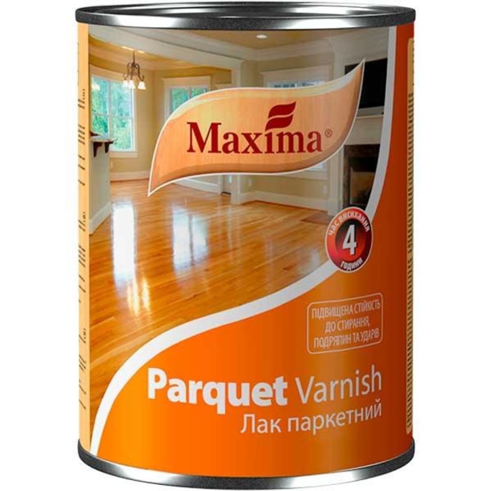 Лак Maxima паркетний алкідно-уретановий-акриловий 2,5 л Глянсовий