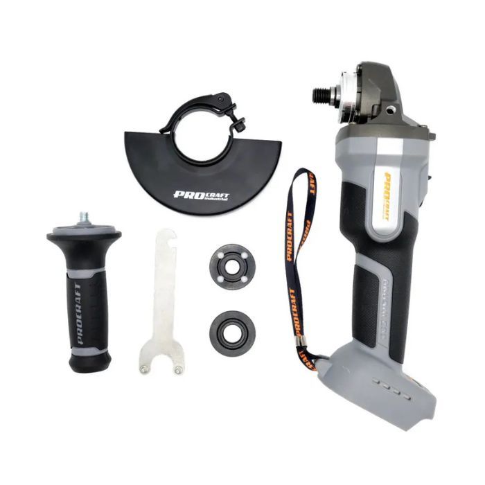 Акумуляторна болгарка Procraft industrial AG125A (Без акб та зп)