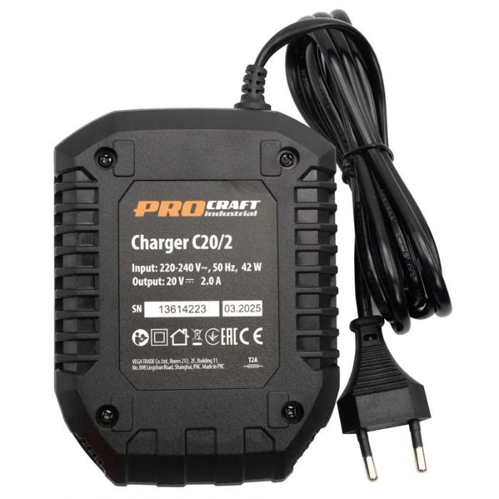 Акумуляторна болгарка Procraft industrial AG125B (1 акб)