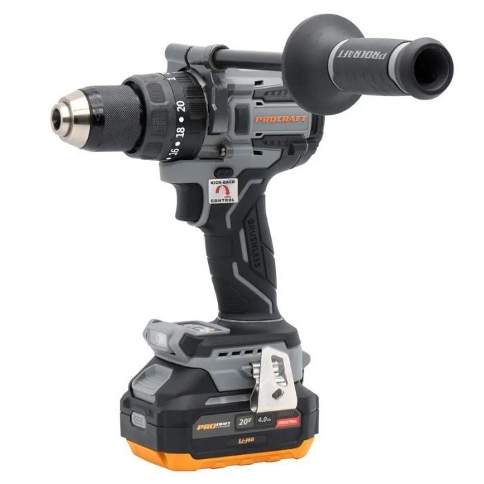 Шуруповерт Procraft industrial CD20B (з 1 акб та зп)
