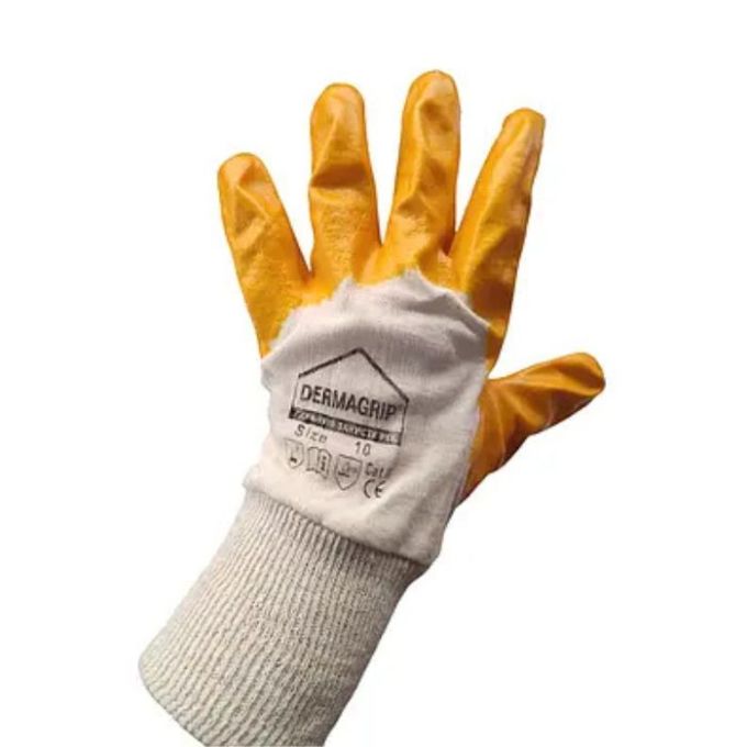 Рукавиці помаранчеві неповна заливка р.10 ПТ-6372