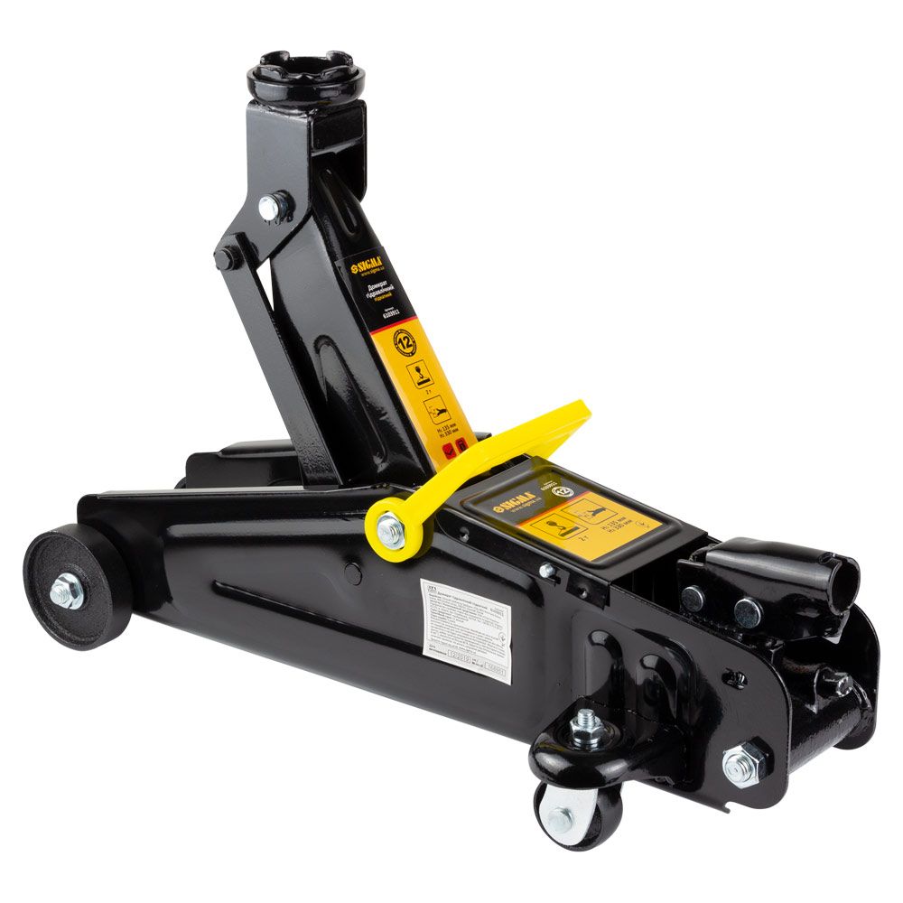 Домкрат гидравлический подкатной 2т Н 135-330мм SIGMA (6103911)