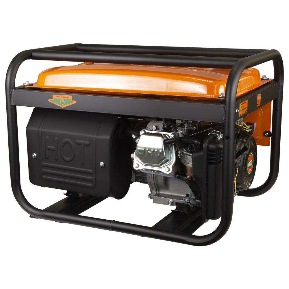 Генератор бензиновый 220В 2.5/2.8кВт 4-х тактный ручной запуск GRAD (5710915)