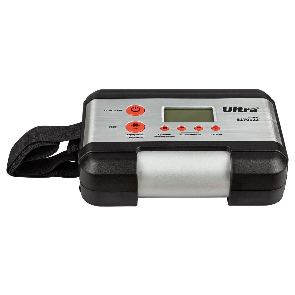 Компрессор автомобильный с электронным дисплеем 12В 180Вт 15А 45л/мин 10бар ULTRA (6170122)