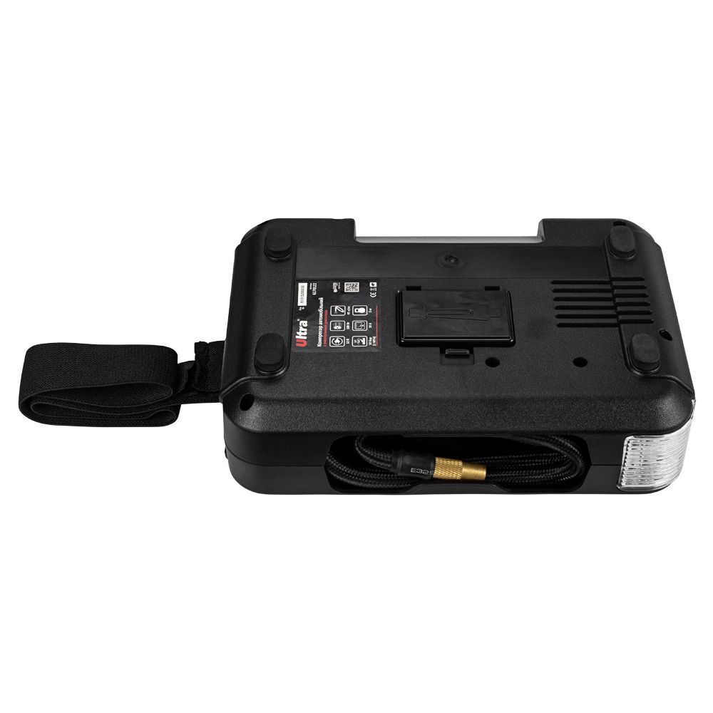 Компрессор автомобильный с электронным дисплеем 12В 180Вт 15А 45л/мин 10бар ULTRA (6170122)