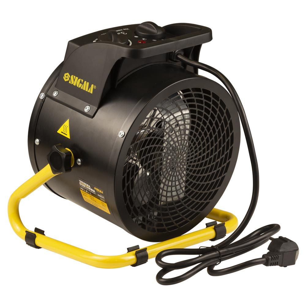 Електрична теплова гармата з керамічним нагрівачем 3.0 кВт (метал) SIGMA (5359471)