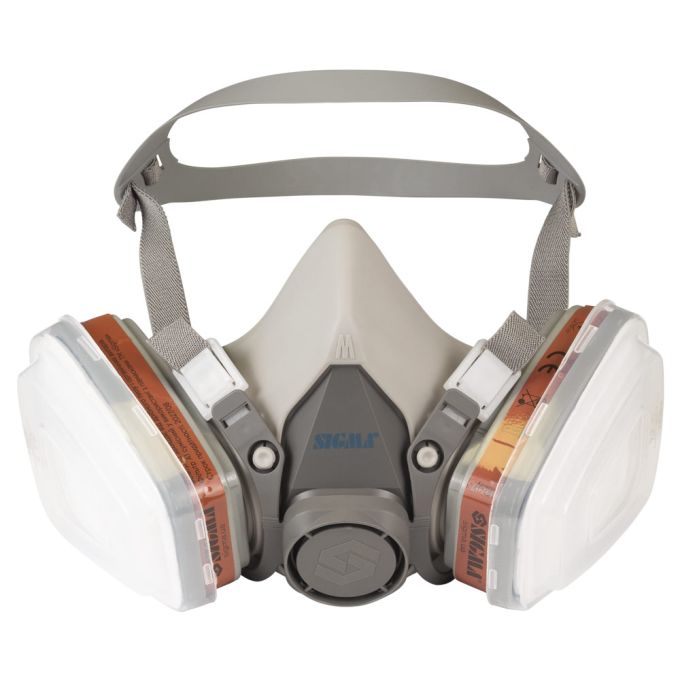 Півмаска Defender Pro з фільтрами А1 SIGMA (9417491)