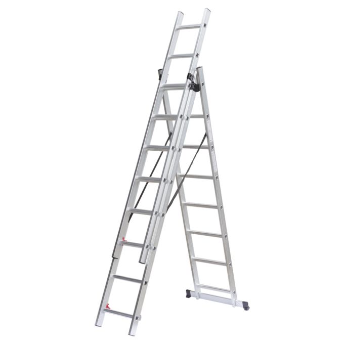Драбина розкладна універсальна 8 сходинок 5.09м SIGMA (5032324)