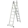 Драбина розкладна універсальна 8 сходинок 5.09м SIGMA (5032324)