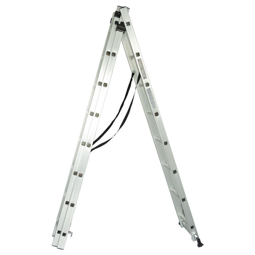 Драбина розкладна універсальна 8 сходинок 5.09м SIGMA (5032324)