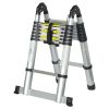 Драбина телескопічна універсальна 14 сходинок 4.4м FLORA (5033424)