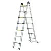 Драбина телескопічна універсальна 14 сходинок 4.4м FLORA (5033424)