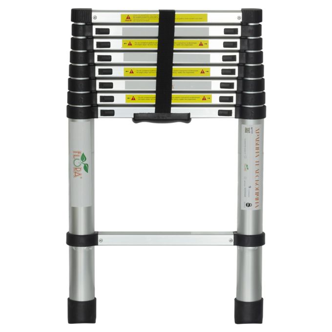 Драбина телескопічна 9 сходинок 2.6м FLORA (5033594)