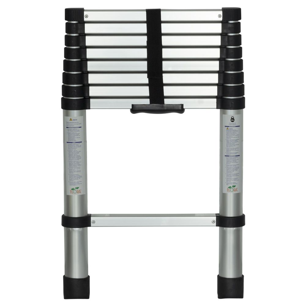 Драбина телескопічна 9 сходинок 2.6м FLORA (5033594)