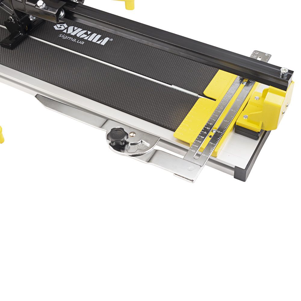 Плиткоріз ручний монорейковий на підшипниках 800мм (лазер, бічні упори) SIGMA (8223551)