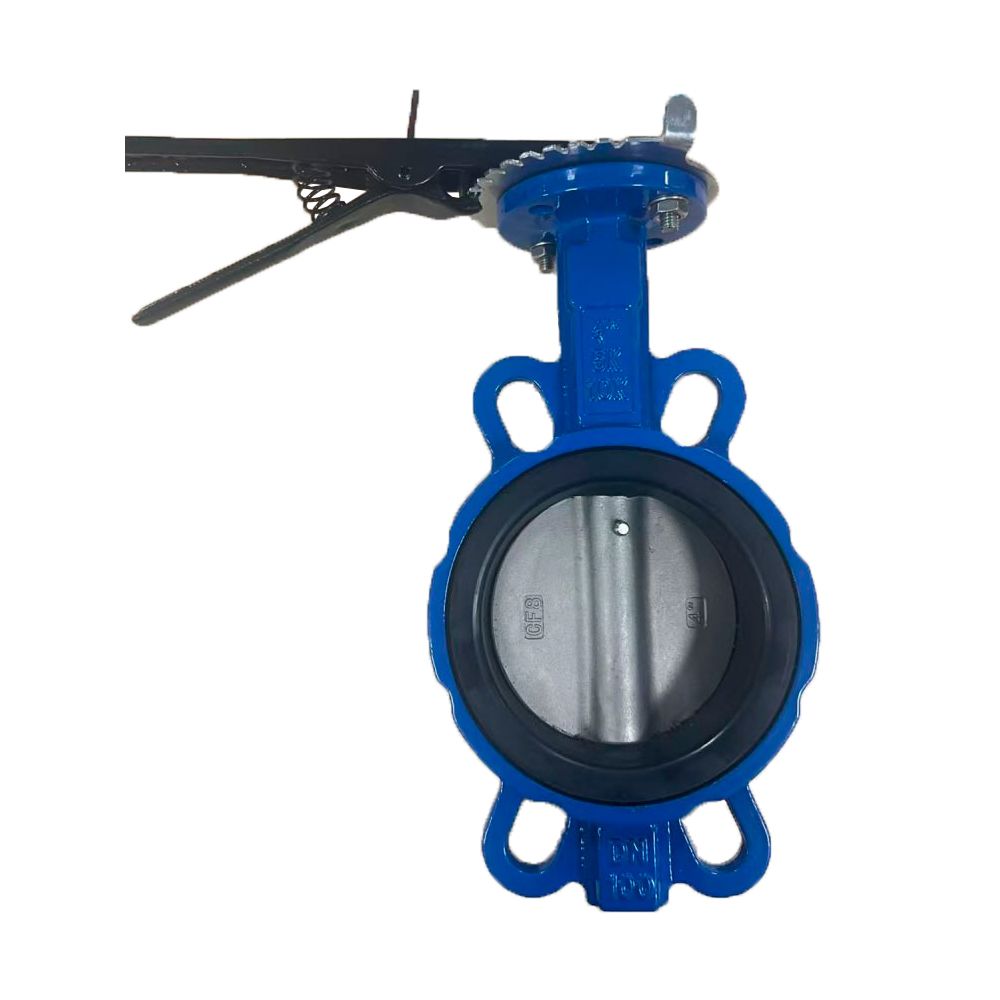 Затвор межфланцевый "баттерфляй" 4'' корпус чугун (GGG50) диск нерж (SS304) EPDM PN16 FLORA (5080154)