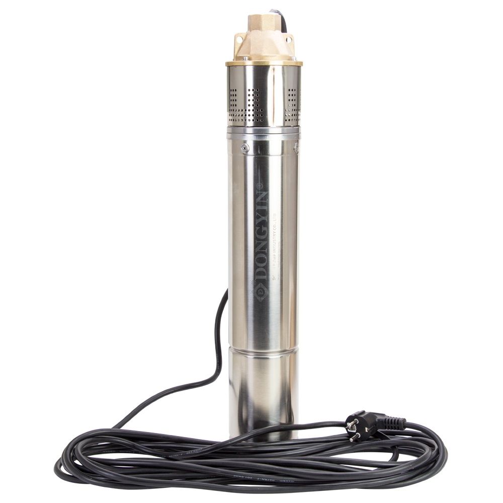 Насос вихровий свердловинний 1.1кВт H 100(38)м Q 45(30)л/хв Ø96мм DONGYIN 4SKm150 (777312)