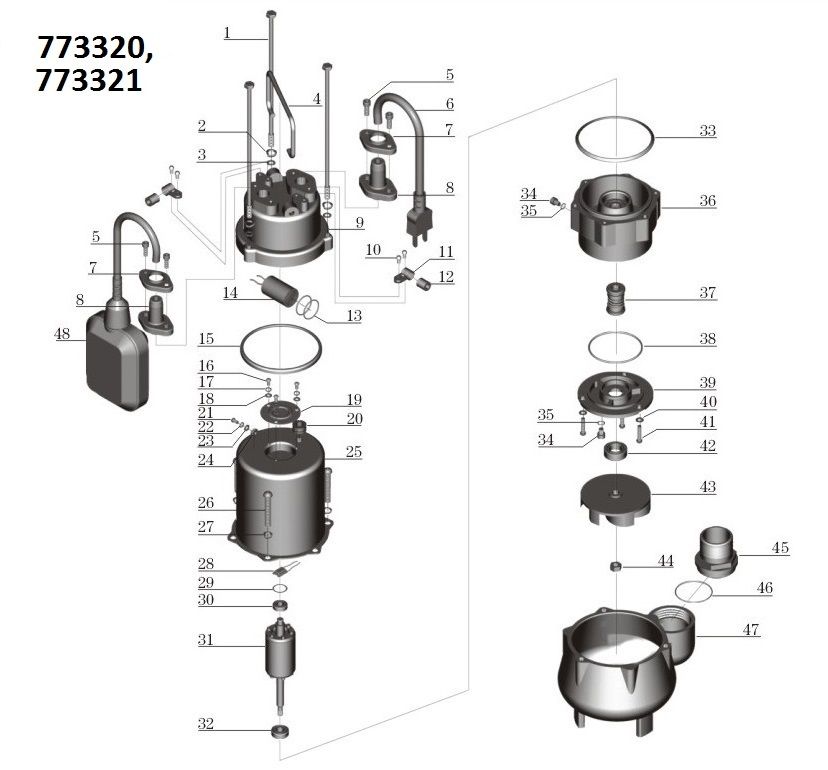 Насос дренажный 0.18кВт Hmax 7м Qmax 133л/мин AQUATICA (773320)