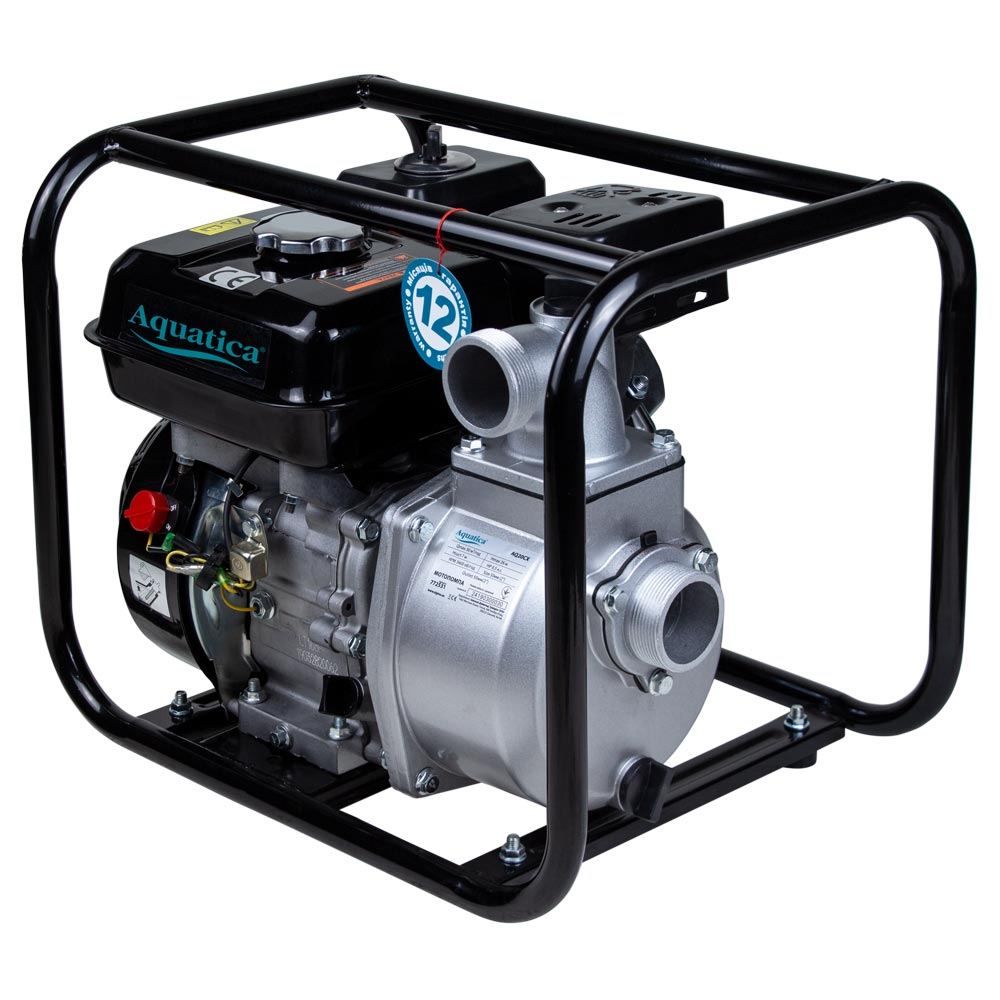 Мотопомпа 7.5 л.с. Hmax 30м Qmax 35м³/ч (4-х тактный) AQUATICA AQ20CX (772531)