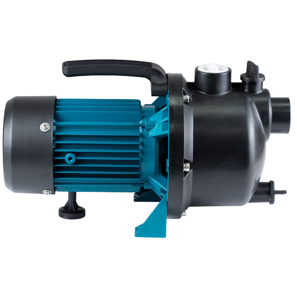 Насос відцентровий самовсмоктуючий 0.8кВт Hmax 38м Qmax 58л/хв пластик LEO EKJ-802P (775307)