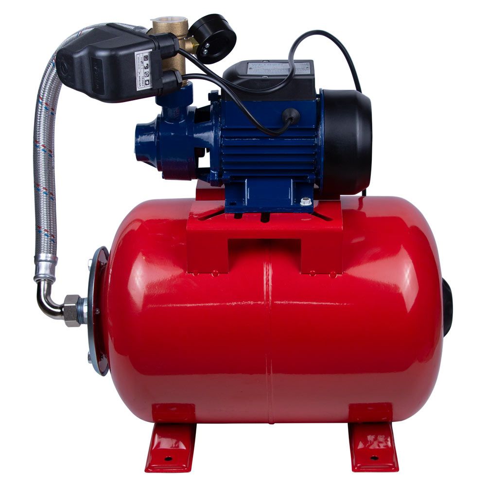 Станция 0.37кВт Hmax 35м Qmax 35л/мин (вихревой насос) 24л Украина WETRON QB60A5 (775011/24)