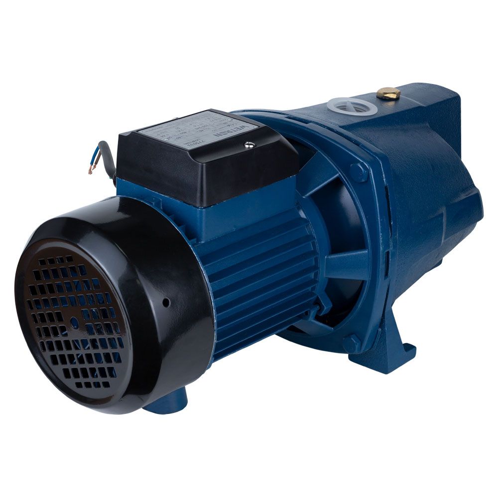 Насос центробежный самовсасывающий 0.75кВт Hmax 40м Qmax 80л/мин WETRON JSW10M (775033)