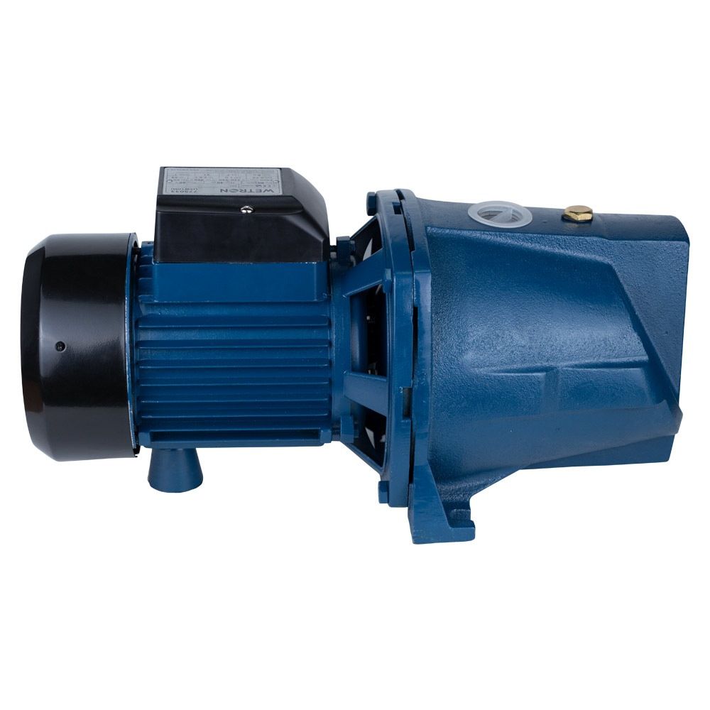 Насос центробежный самовсасывающий 0.75кВт Hmax 40м Qmax 80л/мин WETRON JSW10M (775033)