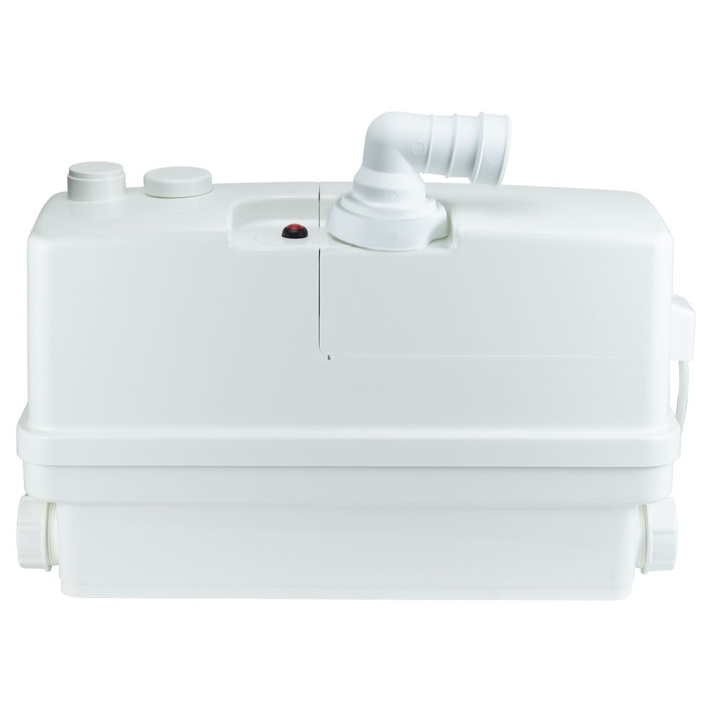 Станція каналізаційна 0.6кВт Hmax 8.5м Qmax 110л/хв 3 входу + фронтальний вхід 90мм LEO 3.0 WC601A (