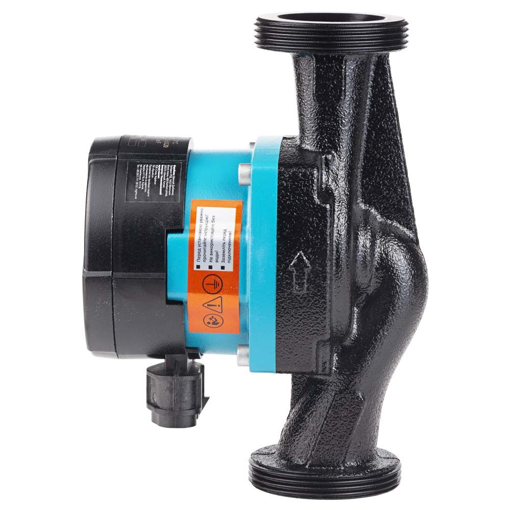 Насос циркуляционный энергосберегающий 5-90Вт Hmax 8м Qmax 73л/мин Ø2" 180мм + гайки Ø1¼" AQUATICA GPA
