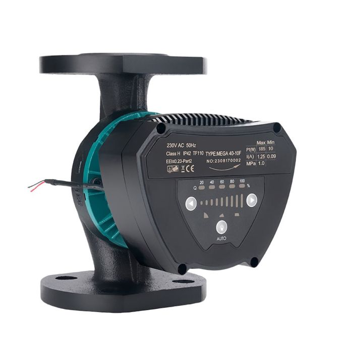 Насос циркуляционный энергосберегающий фланц 8-130Вт Hmax 8м Qmax 133л/мин DN40 220мм + обратный флан + обратный флан