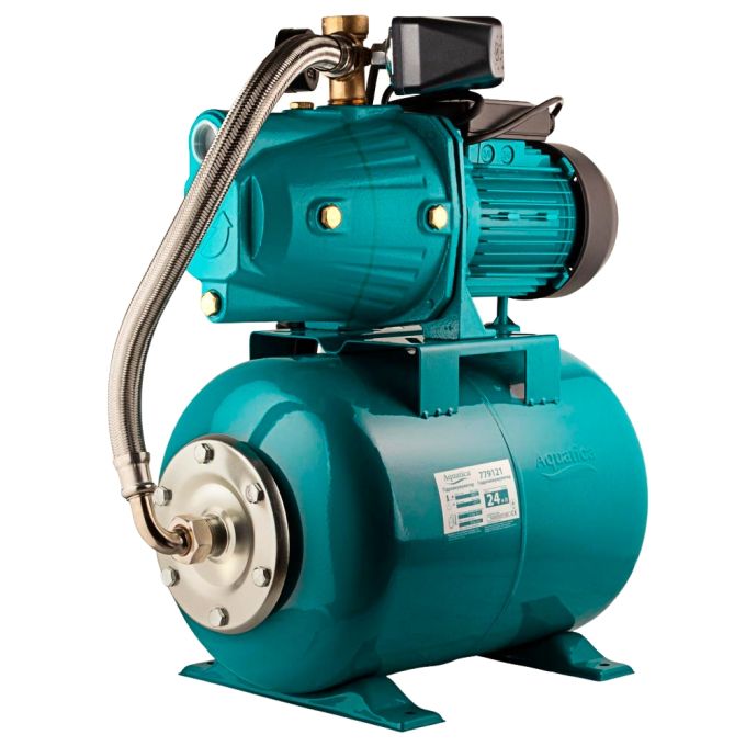 Станція 1.1кВт Hmax 48м Qmax 85л/хв (самовсмоктувальний насос) 50л Україна AQUATICA (775084/50)