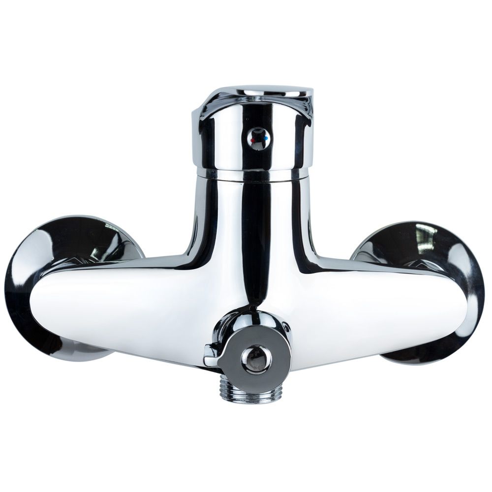 Змішувач s07 Ø40 для ванни гусак прямий 350мм дивертор вбудований картріджний TAU SE-2C245C (9807220