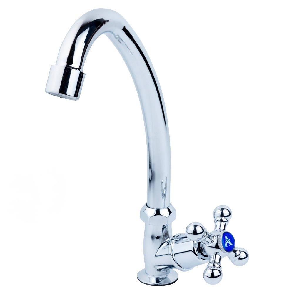 Змішувач s83 ½" монокран на гайці (КРАТНО 3шт) AQUATICA QM-1G159C (9783600)