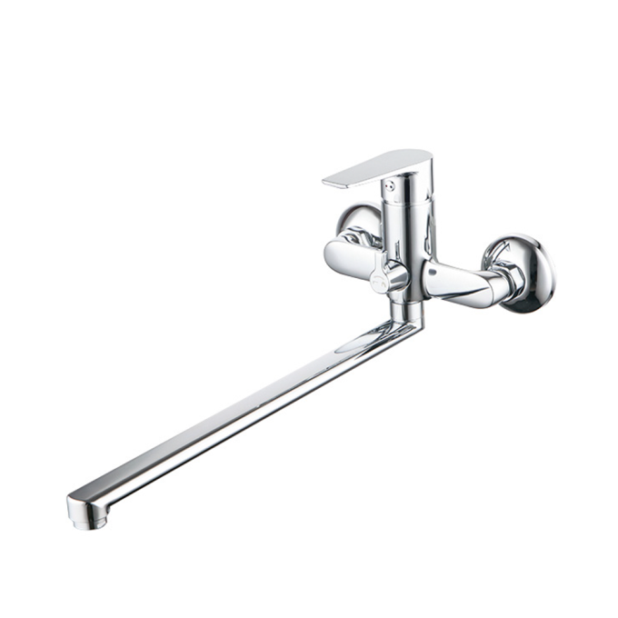 Змішувач LIRI Ø35 для ванни излив прямий 350мм дивертор вбудований картріджний CORSO DF-2C240C (9632