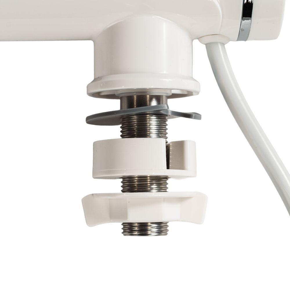 Кран-водонагреватель проточный s98 3.0кВт для ванны вылив ухо на гайке с дисплеем AQUATICA (9798203)